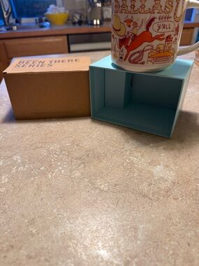 Dallas Been There Starbucks 14oz mug with box
